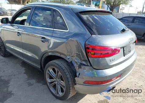 2015 Audi Q3 2.0T Premium Plus из США, поврежденный, VIN WA1BFCFS2FR003045